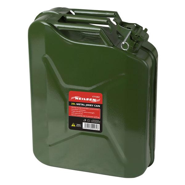 20L Jerry Can – Heavy Duty Fuel & Liquid Storage | Container Petrol, Diesel & Fuel Storage | Neilsen Back
