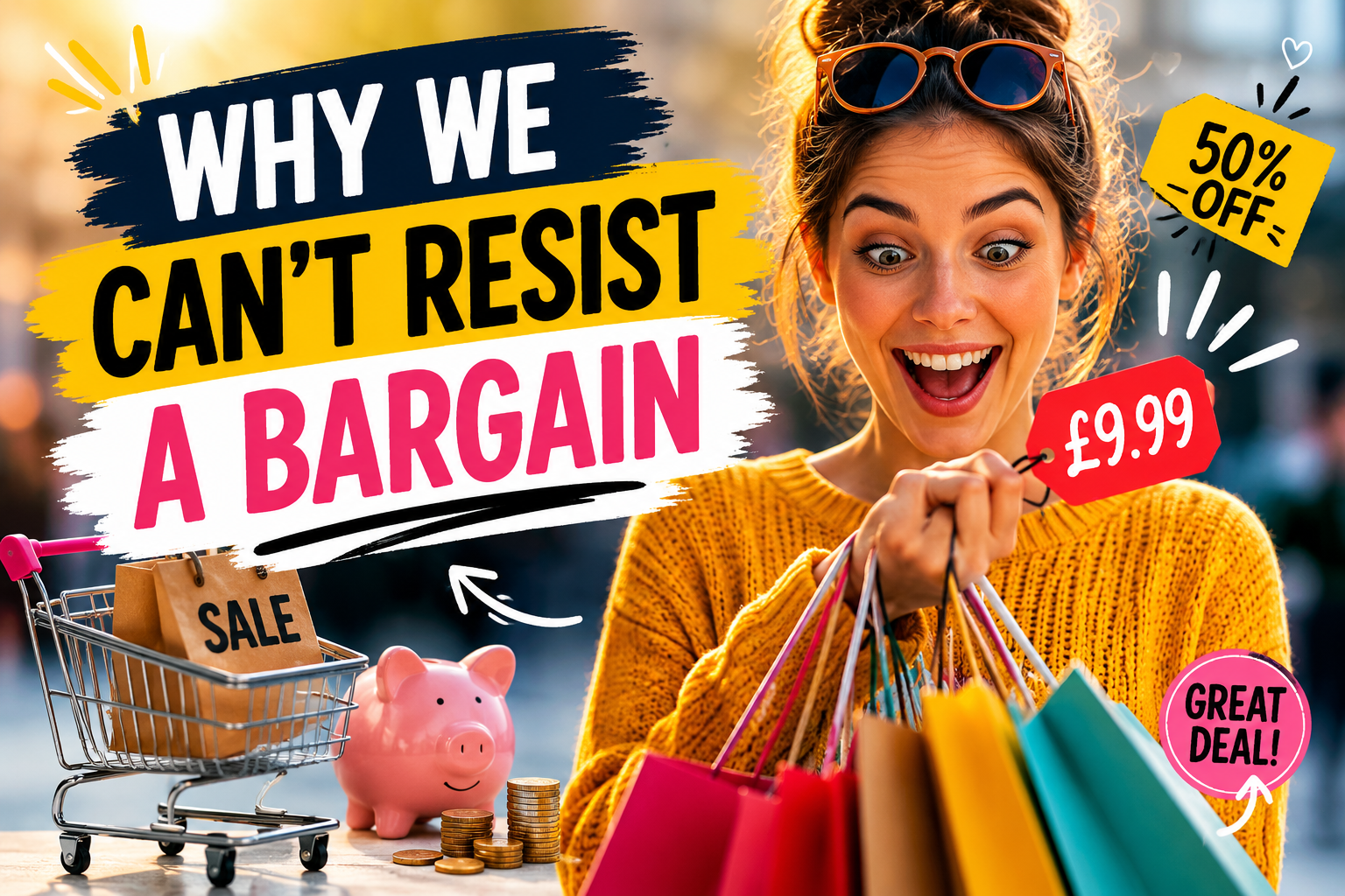 Why We Can't Resist A Bargain