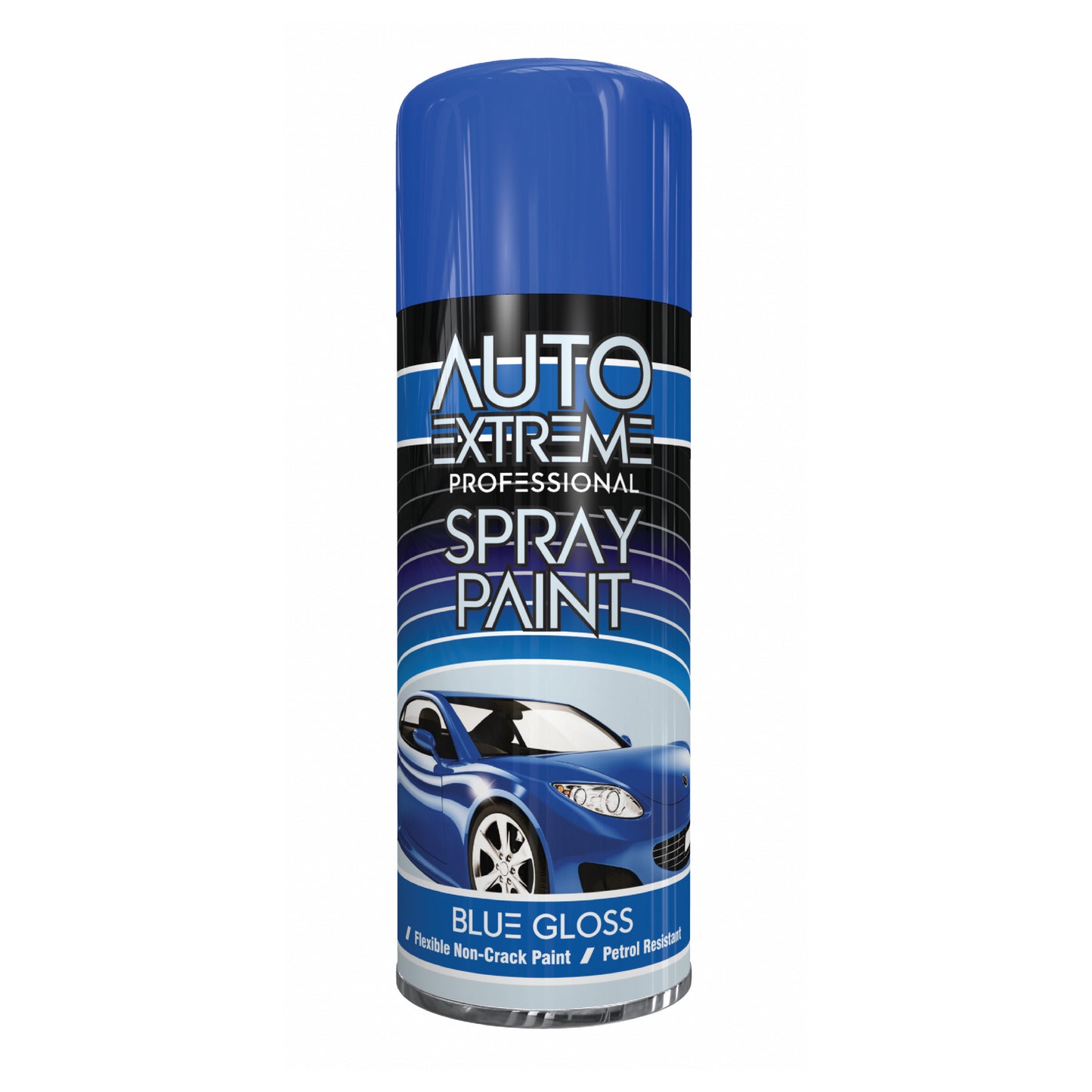 12 pack AX Pro Spray Paint Blue Gloss 400ml professional aerosol paint