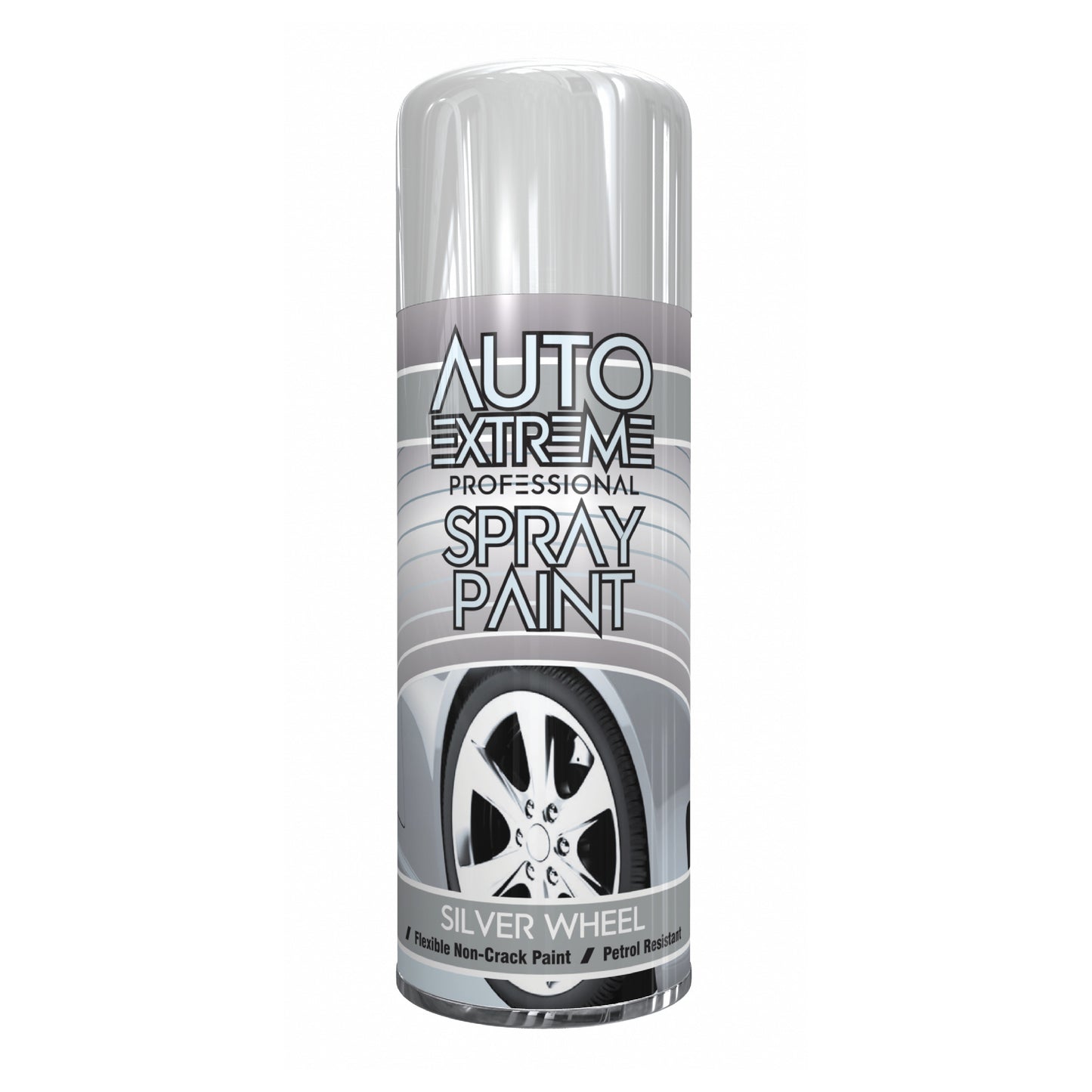 12 x AX Pro Silver Wheel Spray Paint 400ml professional automotive aerosol cans