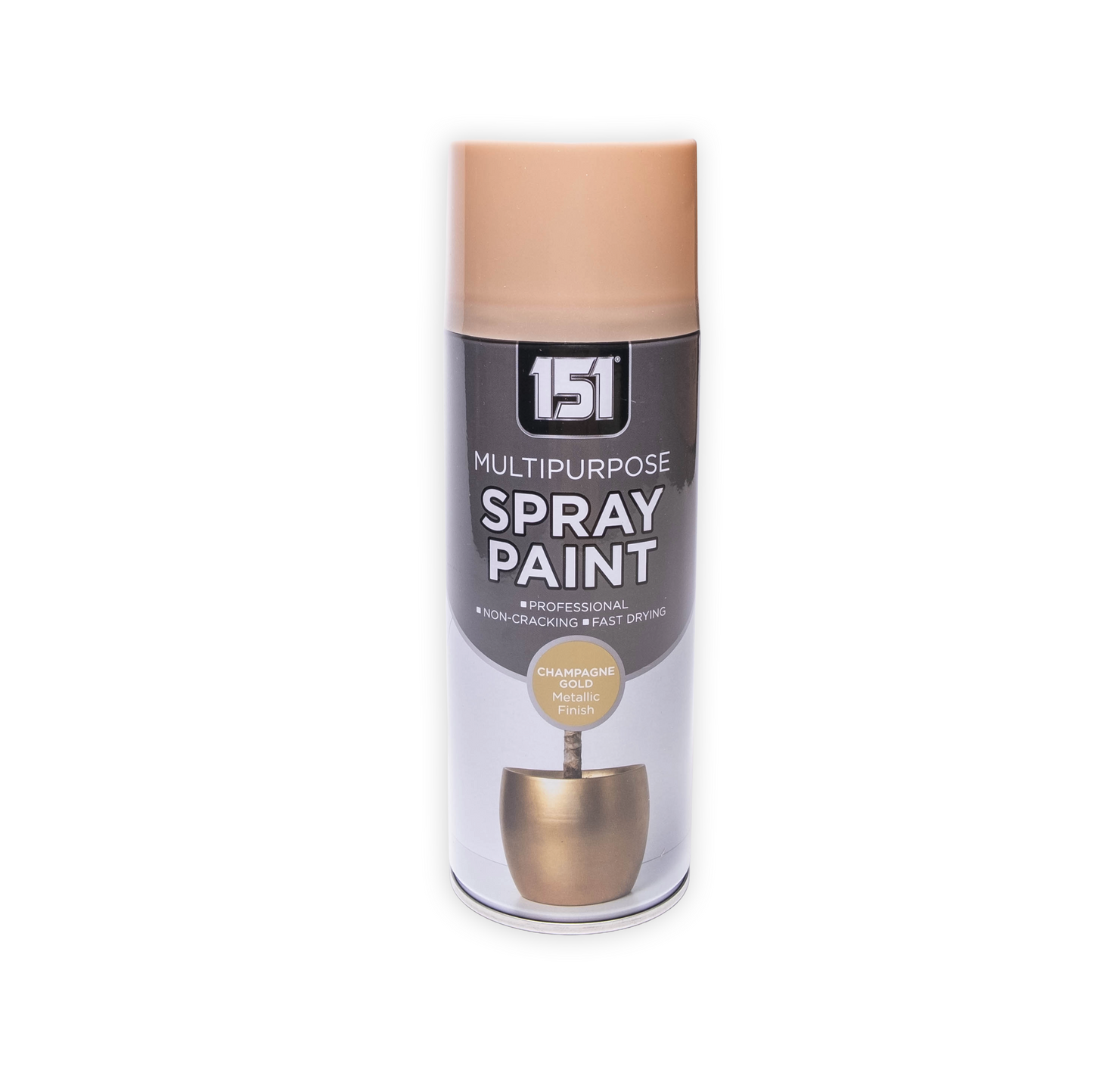 151 Champagne Gold Metallic Spray Paint 400ml single can