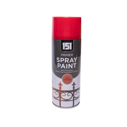 151 Red Primer Spray Paint 400ml Aerosol Can
