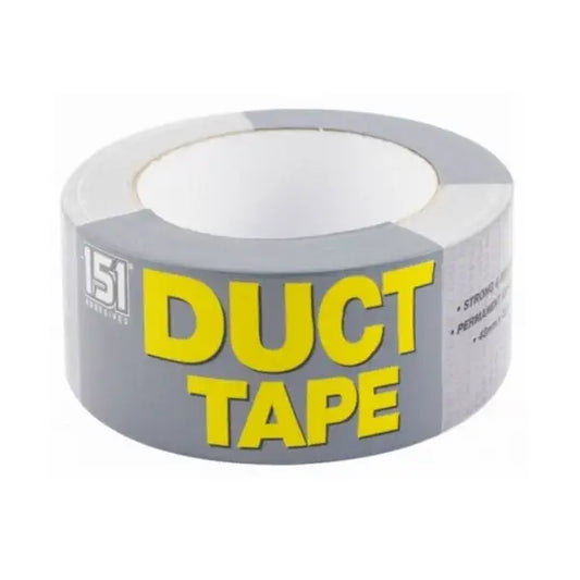 151 Duct Tape Grey 48mm x 30m – Strong, Durable, Weather Resistant Adhesive Tape