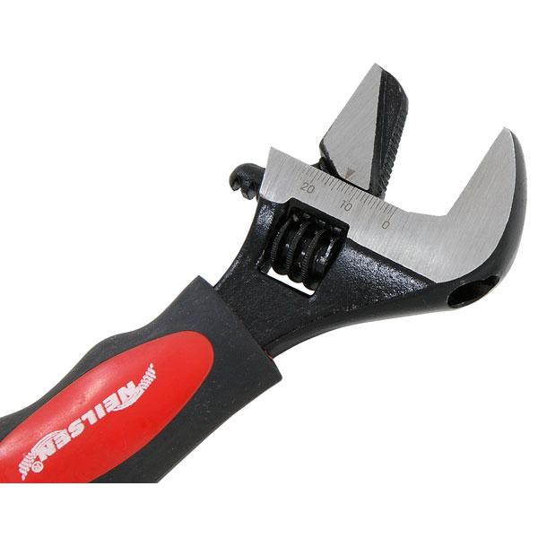 2-in-1 Neilsen Stubby Wrench CT3406 – Heavy Duty Reversible Jaw Hand Tool other side close up