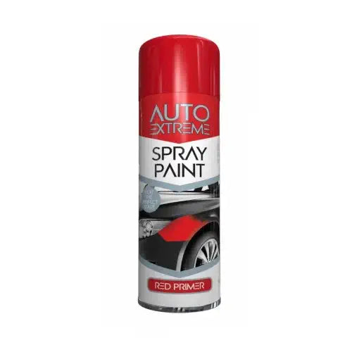 Auto Extreme Red Primer Spray Paint 250ml – Quick Dry Automotive Primer for Cars, Metal & Bodywork
