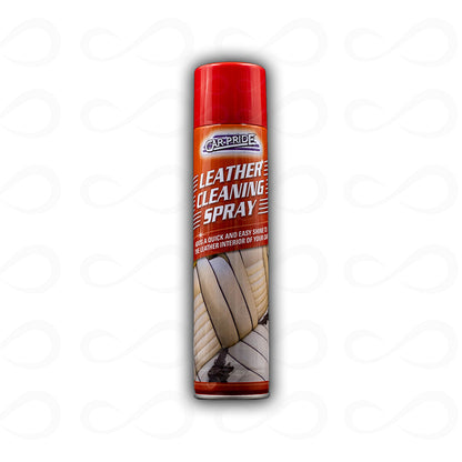 12 X Car Pride Leather Cleaning Spray 300ml – Cleaner & Conditioner for Car Seats, Furniture & Footwear (1 Box)