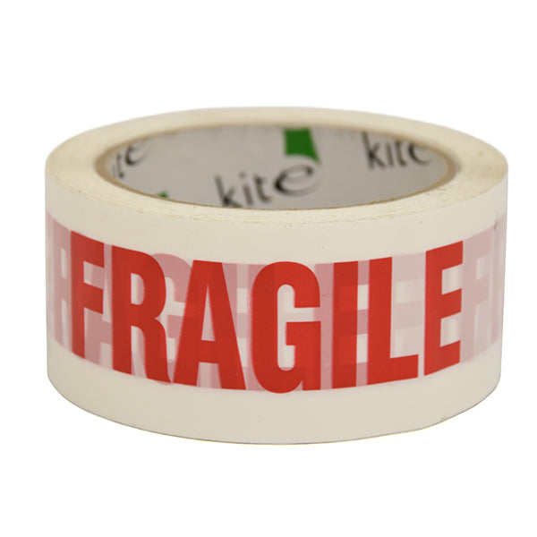 Fragile Warning Tape 48mm x 66m – Packaging, Shipping & Warehouse Tape