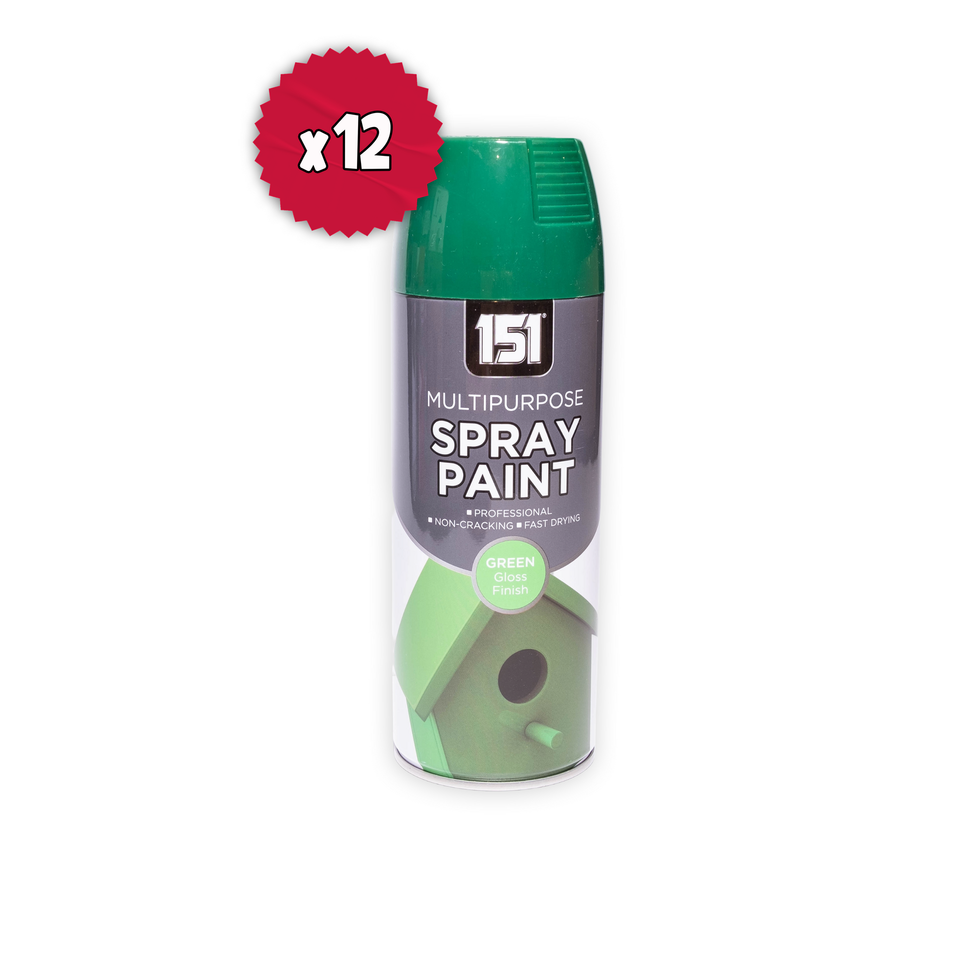 Green spray paint bulk