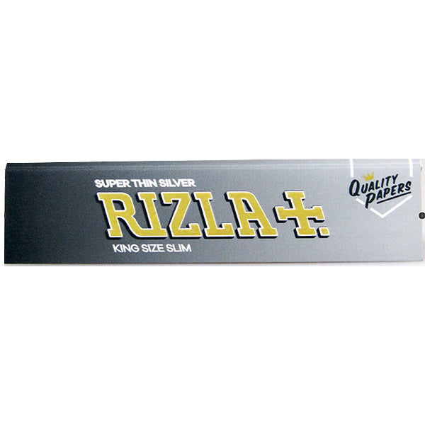 King Size Slim Silver Rizla Rolling Smoking Papers