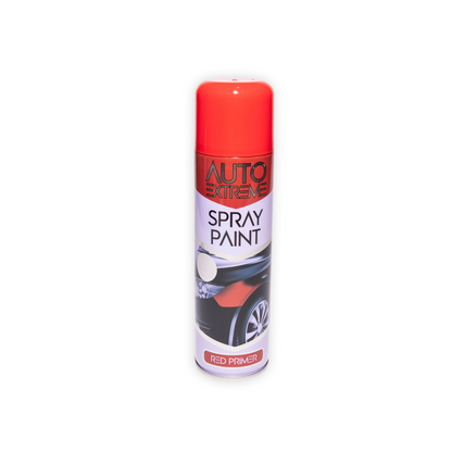(1 Box) 12 X Auto Extreme Red Primer Spray Paint 250ml – Quick Dry Automotive Primer for Cars, Metal & Bodywork