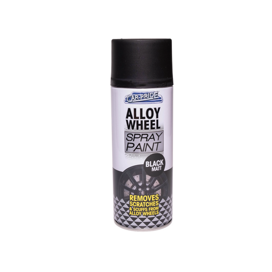 Car Pride Black Matt Spray Paint 400ml aerosol can